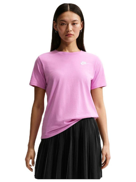 Nike Sportswear Damen Crop T-Shirt Rosa
