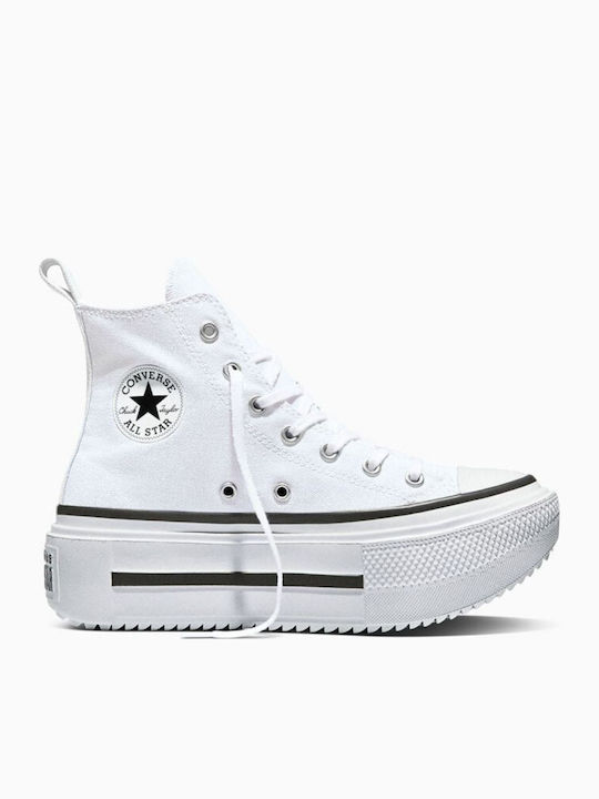 Chuck Taylor All Star Adidași Copii Inalți Albi