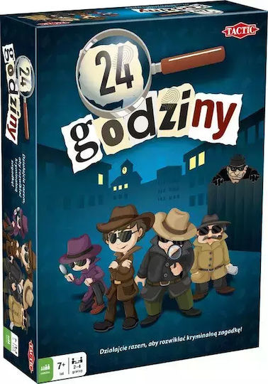 Board Game 24 Hours for 2-4 Players 7+ Years Old (PL) Tactic
