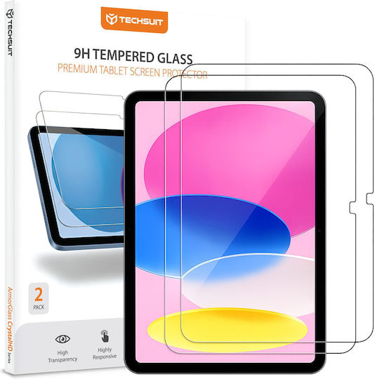 Techsuit Armorglass Crystal Hd Tempered Glass (iPad 10 (2022), iPad 11 (2025))