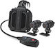 Mio Dual Motorcycle Video Camera Mmivue M820wd Full HD 1080p/60fps WiFi Sony Starvis CMOS Sensor GPS IP67 Waterproof Black