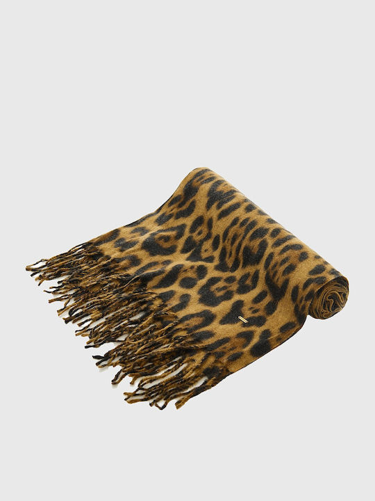 Women's Wool Scarf Brown
