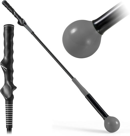 Costway Training Aid Golf 80cm Weight Handle Rhythm Flexibility Balance Grey Sp38643hs