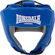 Lonsdale Adult Open Face Boxing Headgear Leather Blue