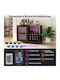 Floor Cabinet Ρουστίκ Καφέ 81x40x40cm