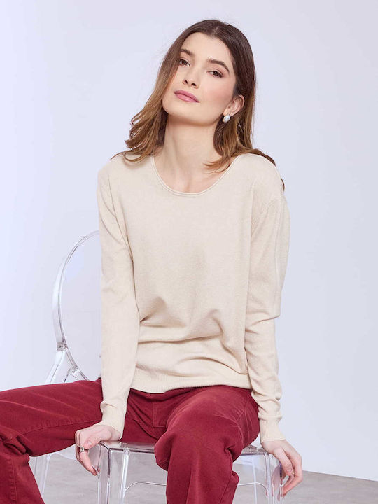 Celestino Women's Sweater Round Neck Loose Fit ...
