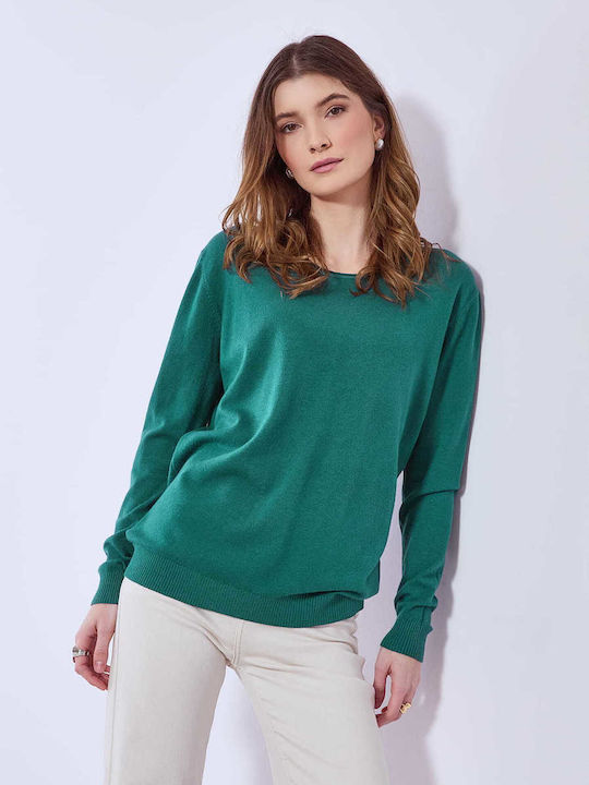 Celestino Women's Sweater Round Neck Loose Fit ...