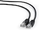 Gembird Gembird Пач Кабел RJ45 Cat.5e UTP 0.5м Черен