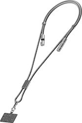 Akashi 3 In 1 Necklace 100w Usb-C Zu Usb-C Blitzschlag Kabel Silber