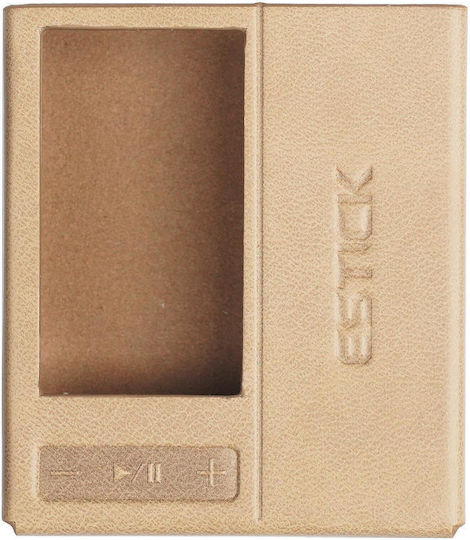 Sk-estick + Qx13 Кожен Калъф Оригинален Магнитен Защитен Калъф За Estick/qx13 Преносим Dac Усилвател Кафяв