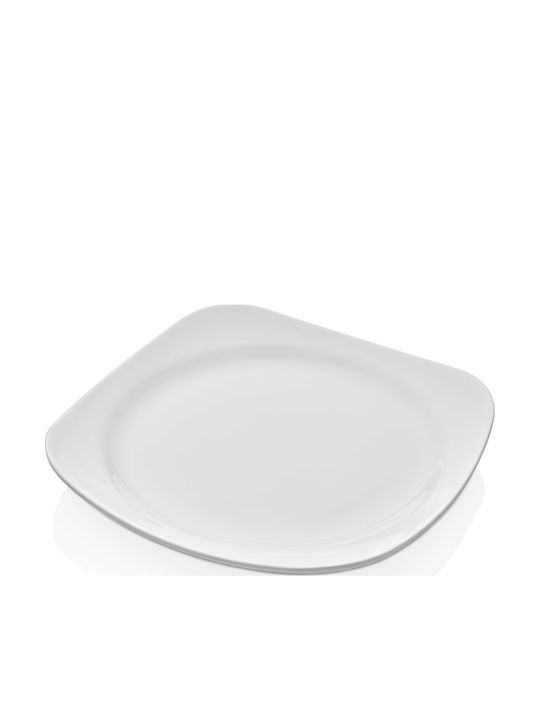 Raki Teller Untiefe Platz aus Melamin 31x31cm