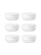 Bormioli Rocco Buffet Coppe Bol de Servire Rotund Sticlă cu Diametru 12buc 6buc