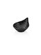 Raki Serving Bowl Round made of Melamine Black