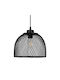 Fylliana Pendant Light Black Grid 25x18cm