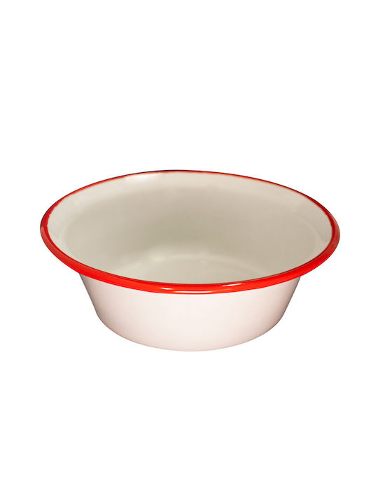 Raki Retro Bol de Servire Rotund Inox Gri