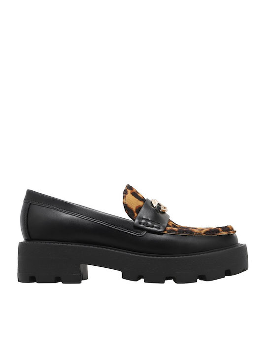 Guess Women's Loafers in Black Color