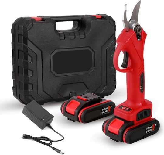 Garden Shears Foarfecă de tăiere Baterie Brushless 21V 2x2Ah/2Ah cu Diametru Maxim de Tăiere 28mm Set 5buc