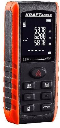 Kraft & Dele Laser Distance Meter KD11417 cu Capacitate de Măsurare până la 50m