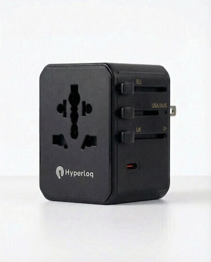 Hyperloq Universal Plug Adapter