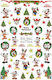 Nail Stickers Christmas Mickey Mouse