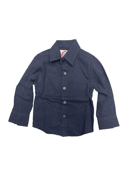 Joyce Kids Shirt Long Sleeve Blue