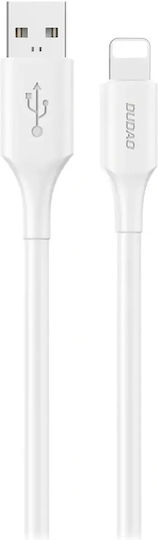 Dudao USB-A to Lightning Cable 30W Λευκό 1.2m 304004-204519