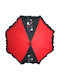 Bebe Stars Kinder Regenschirm Gebogener Handgriff Rot