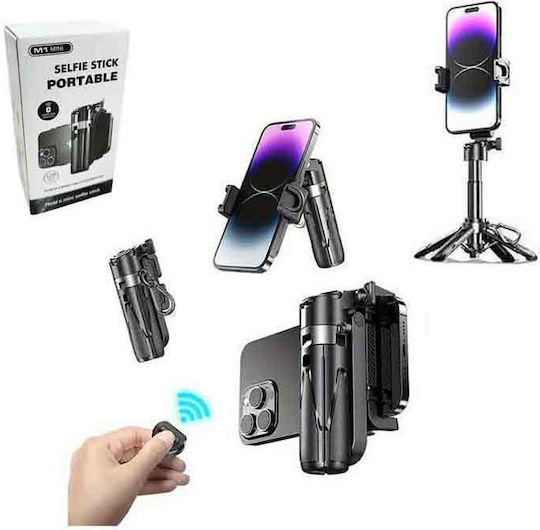 Foldable Mini Selfie Stick Tripod Wireless Remote M1 Mini