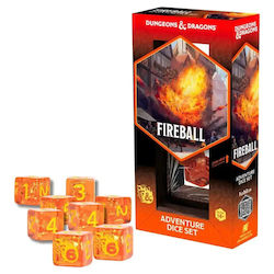 Sirius Dice – Dandd Fireball Dice Set Sirius Dice – Dandd Fireball Dice Set