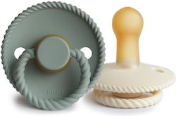 Frigg Rope Pacifiers Rubber Cream/Sage Frigg fo...