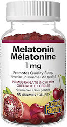 Natural Factors Melatonin 1mg 60 ζελεδάκια Ρόδι & Κεράσι Natural Factors Melatonin 1mg 60 ζελεδάκια Ρόδι & Κεράσι