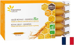 Fleurance Nature Royal Jelly + Asian Ginseng Витамин Energy 10 x 10мл