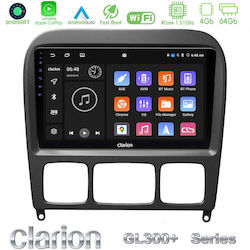 Clarion Ηχοσύστημα για Mercedes-Benz S Class 1999-2004 με Bluetooth, USB, GPS Clarion Ηχοσύστημα για Mercedes-Benz S Class 1999-2004 με Bluetooth, USB, GPS