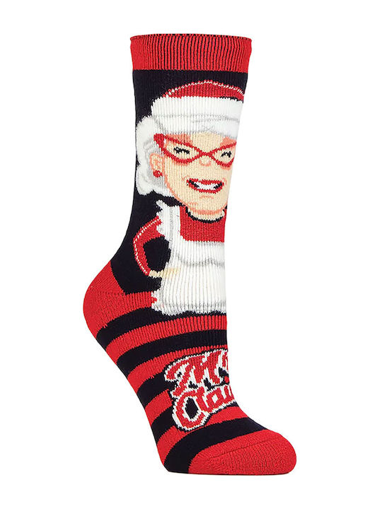 Heat Holders Women's Christmas Socks Red