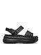 Women's Flat Sandals in Black Color