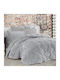 Homeone Bettbezug Elektrische Gitarren Großes Doppelbett 220x240cm Gray 300 GSMGsm