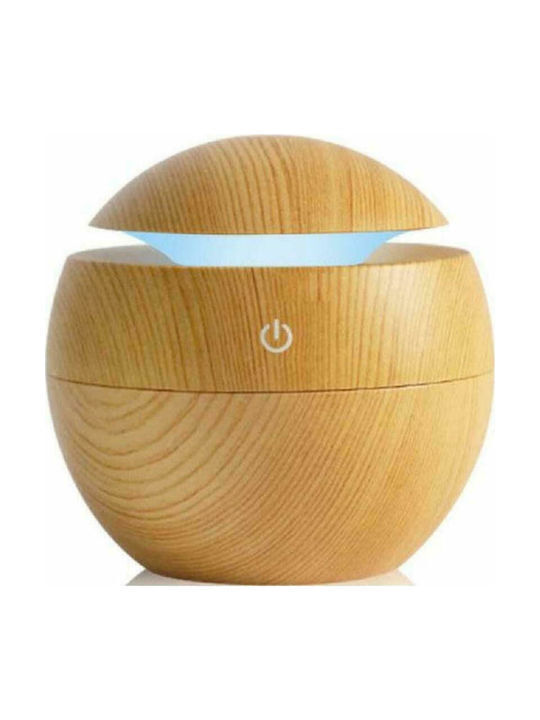SPV Lumini LED Dispozitiv de aromaterapie Ultrasonic cu temporizator Maro 150ml SPV-6767-DFDF