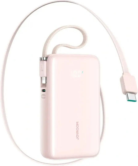 Joyroom JR-PR2L Външна Батерия 10000mAh 35W Power Delivery Розова