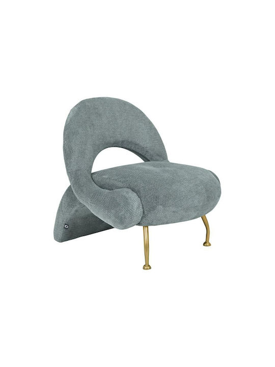 6654 Sessel Petrol 80x86x81cm