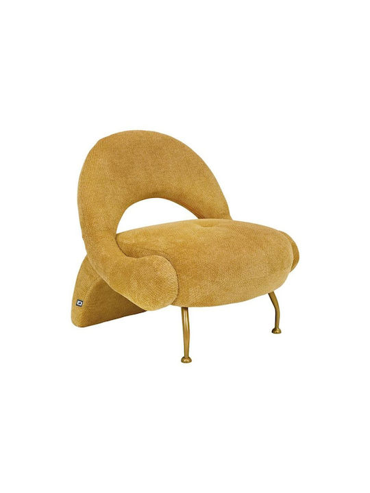 6654 Sessel Mustard 80x86x81cm