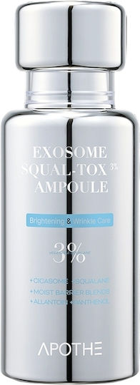 APOTHE Exosome Squal-Tox Ενυδατικό & Αντιγηραντικό Serum Προσώπου για Λάμψη 30ml