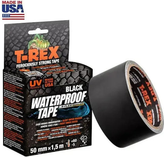 T-Rex Self-Adhesive Repair Tape Black 50mmx1.5m 1pcs