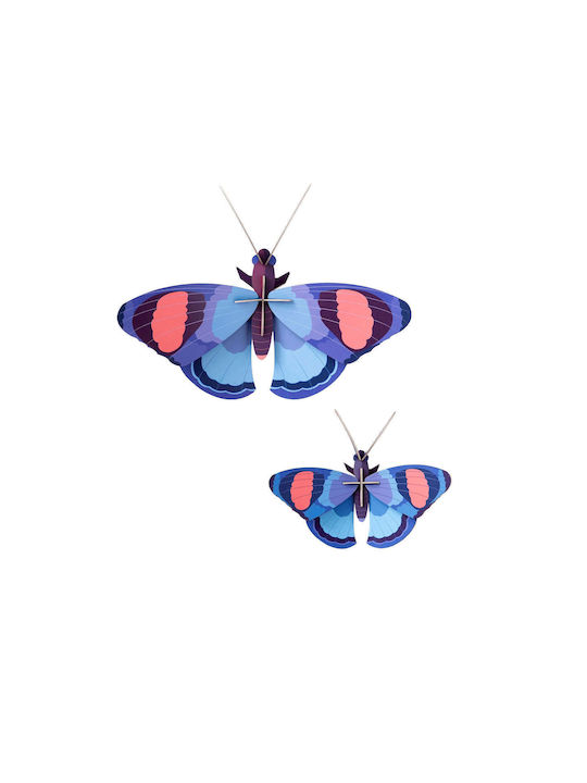 Studio Roof Hanging Wall Decor Made of Paper 56x13x44cm 2 Pieces
