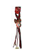 Elegant Handmade Hanging Lucky Charm Pomegranate Burgundy made of Metal 2026 1pcs