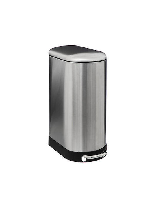Atmosphera Waste Bin Waste made of Stainless Steel with Pedal Silver 30lt 1pcs