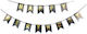 Party Decoration Black Banner “Happy Birthday” B501-bk Bal-b501-bk