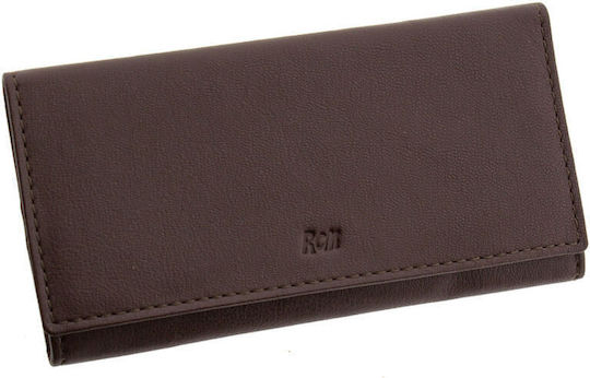 RCM Leather Tobacco Pouch Z27 With Magnetic Clasp Magnet Brown