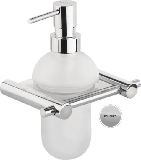 Bronze Art Wall-mounted Dispenser made of Stainless Steel Silver