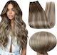 Τρέσα Butterfly Φυσική Τρίχα Balayage No 3 8 22