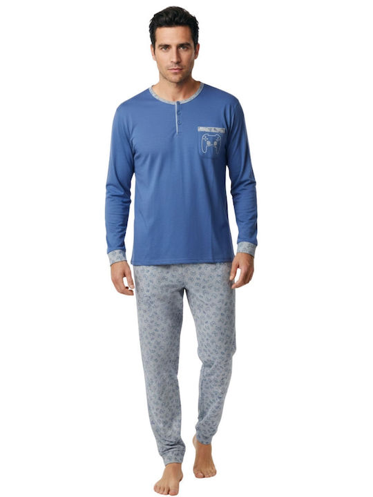 Lovelx Homewear Men's Winter Pajamas Set Raff